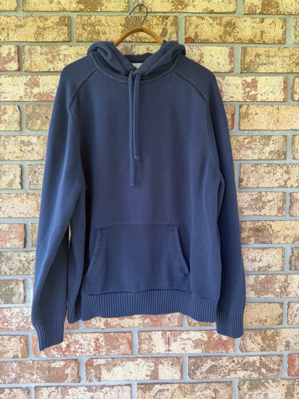 Men’s Knits for J.Crew Men's Textured Stretch Cotton Hoodie Size XXL Excellent!